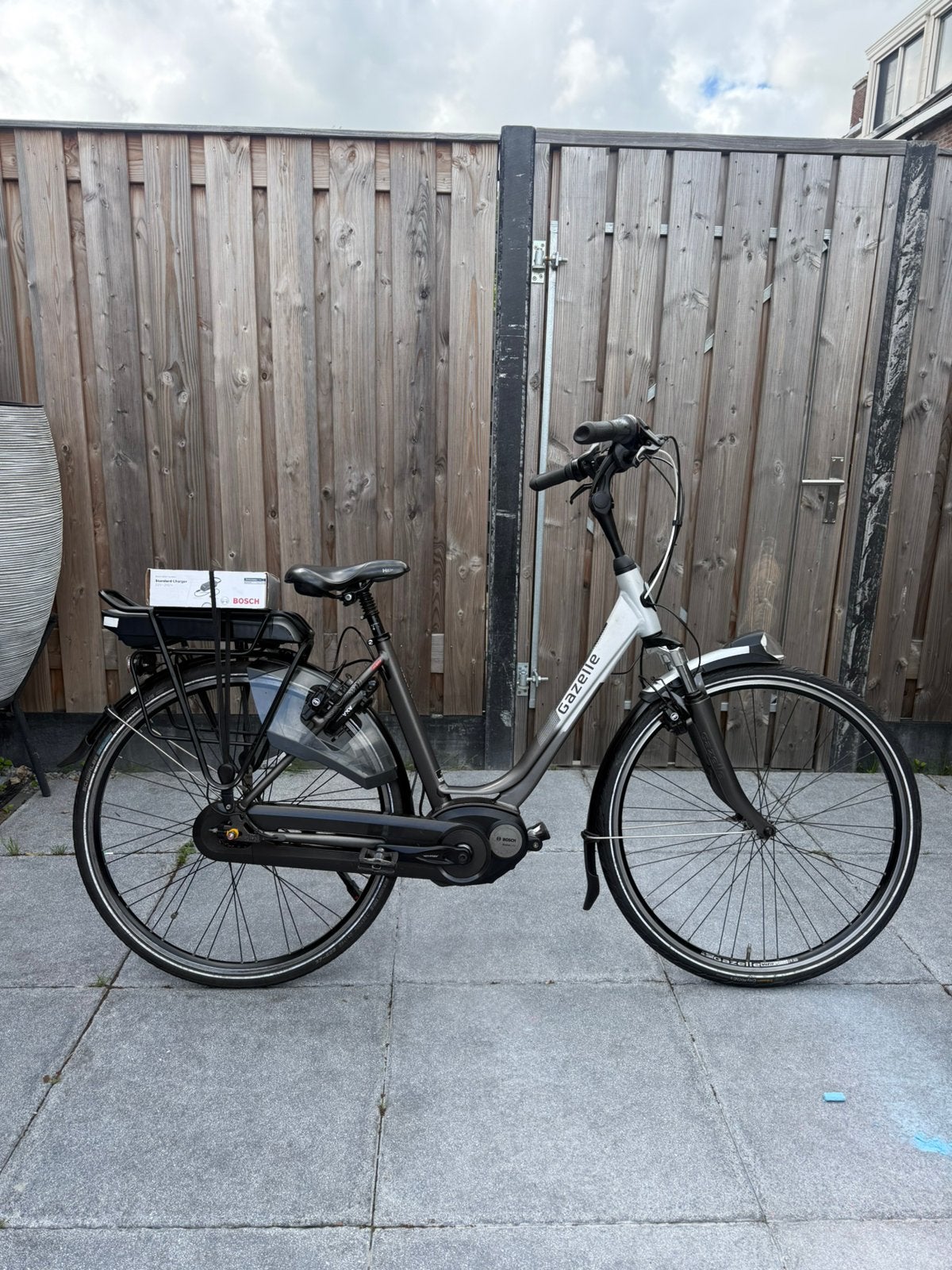 Nette Gazelle Orange c7+ elektrische fiets bosch middenmotor, Ophalen, Gebruikt, 47 tot 51 cm, 50 km per accu of meer