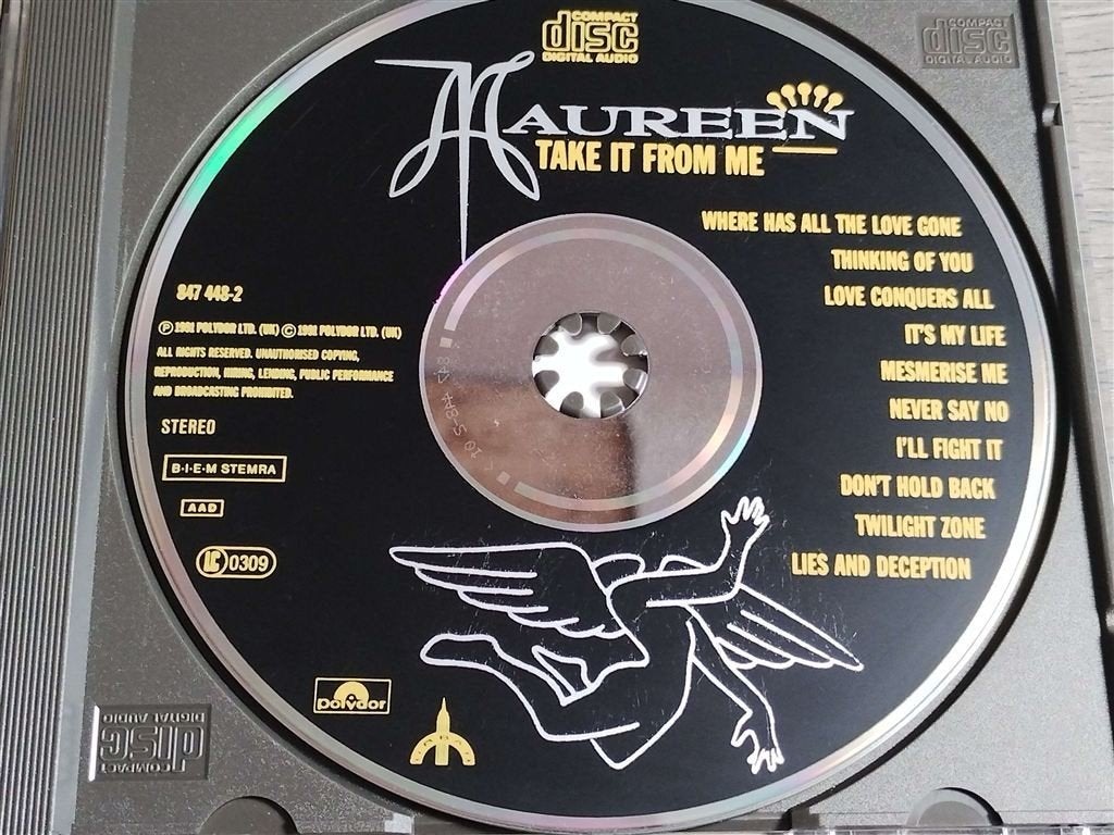 Maureen ‎– Take It From Me, Cd's en Dvd's, Cd's | Dance en House, Ophalen of Verzenden, Zo goed als nieuw, Disco