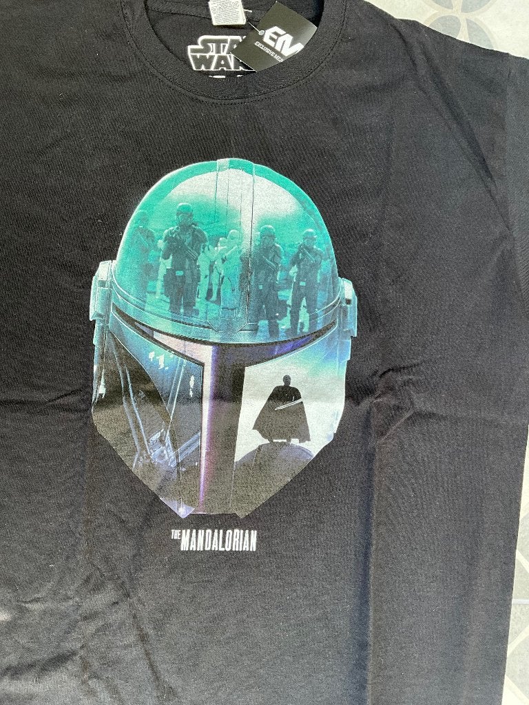 The Mandalorian - Poster Sunset T-shirt Star Wars Maat L, The Mandalorian - Poster Sunset T-shirt Star Wars Maat L, Nieuw, Ophalen of Verzenden