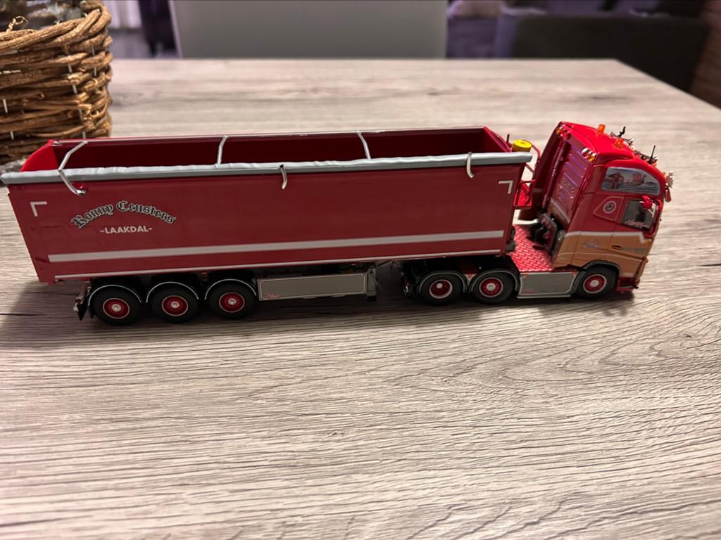 Mininiartuur van Tekno, Hobby en Vrije tijd, Modelauto's | 1:50, Ophalen of Verzenden, Zo goed als nieuw, Bus of Vrachtwagen, Tekno