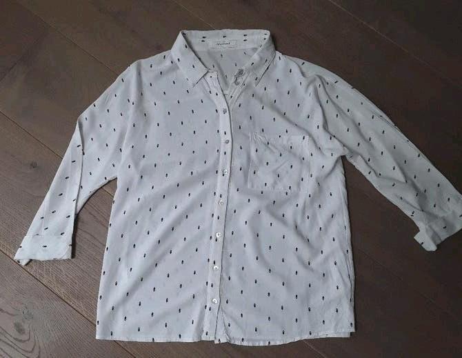 Te koop: Leuke witte blouse van het merk PROMOD MT: M, Kleding | Dames, Maat 38/40 (M), Wit, Zo goed als nieuw, Promod