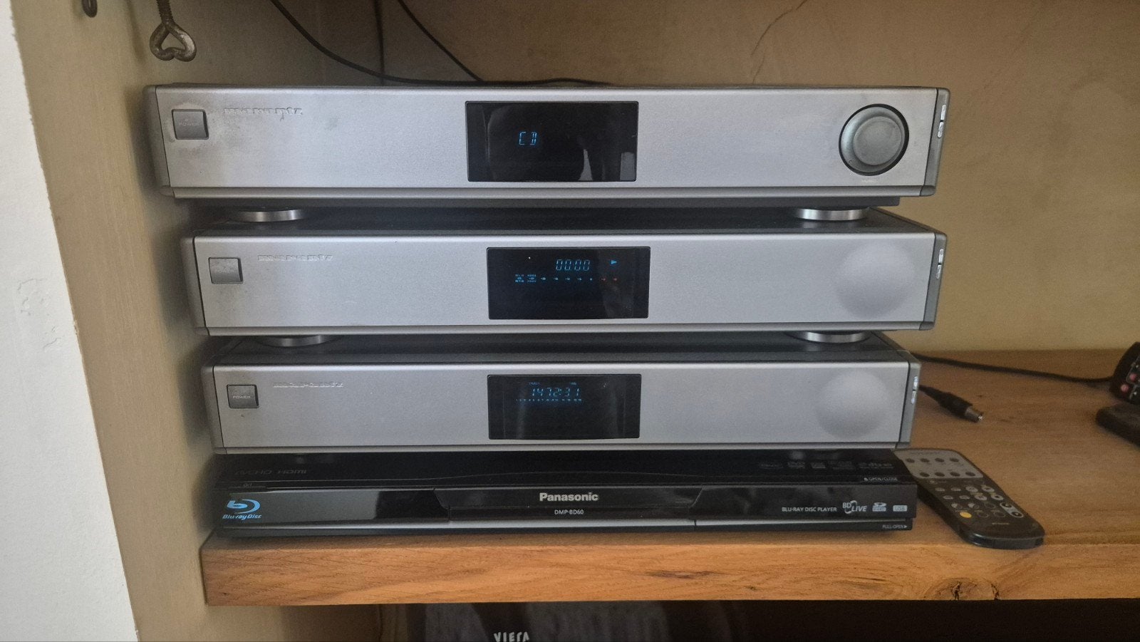Marantz Hifi Set met Heco Onyx 100 Speakers, Ophalen, Gebruikt, Cassettedeck, Overige merken