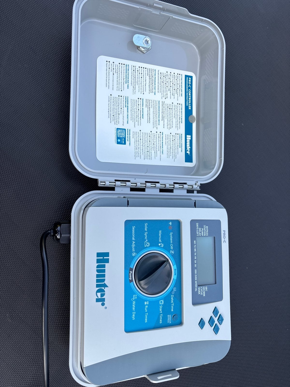 Hunter Pro-C outdoor Controller - Irrigatie Timer, Tuin en Terras, Bewateringscomputers, Ophalen of Verzenden, Zo goed als nieuw