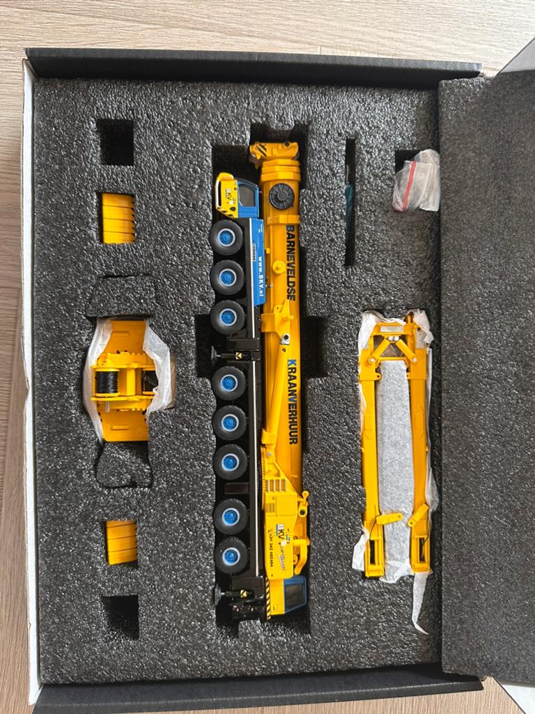NIEUW IN DOOS: BKV Kraan Schaalmodel LTM1500 Schaal 1:87, Ophalen, Nieuw, Overige schalen, Onderdeel