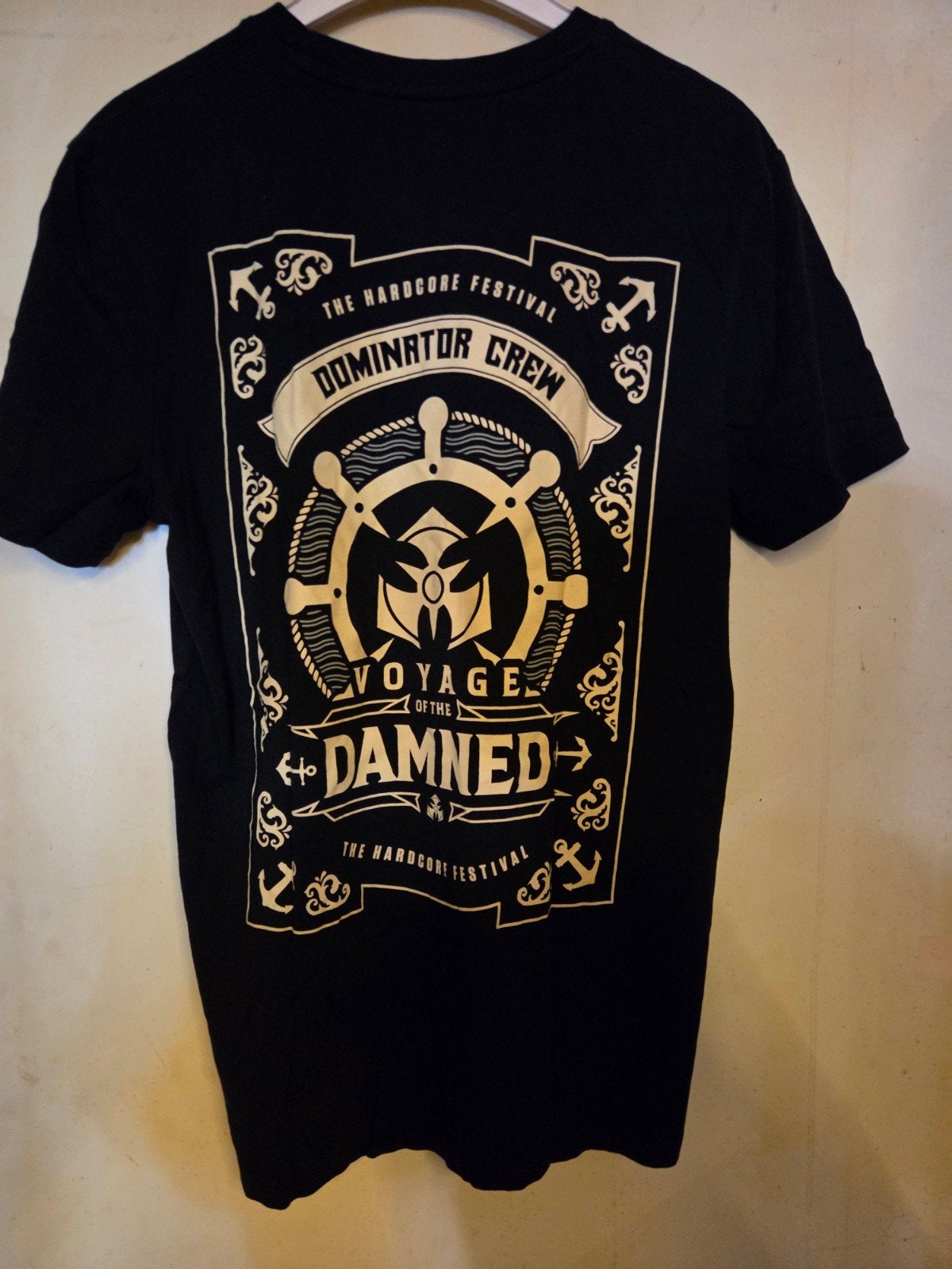 Dominator Crew T-shirt - Voyage of the Damned (M), Kleding | Heren, Dominator, Maat 48/50 (M), Zwart, Ophalen of Verzenden