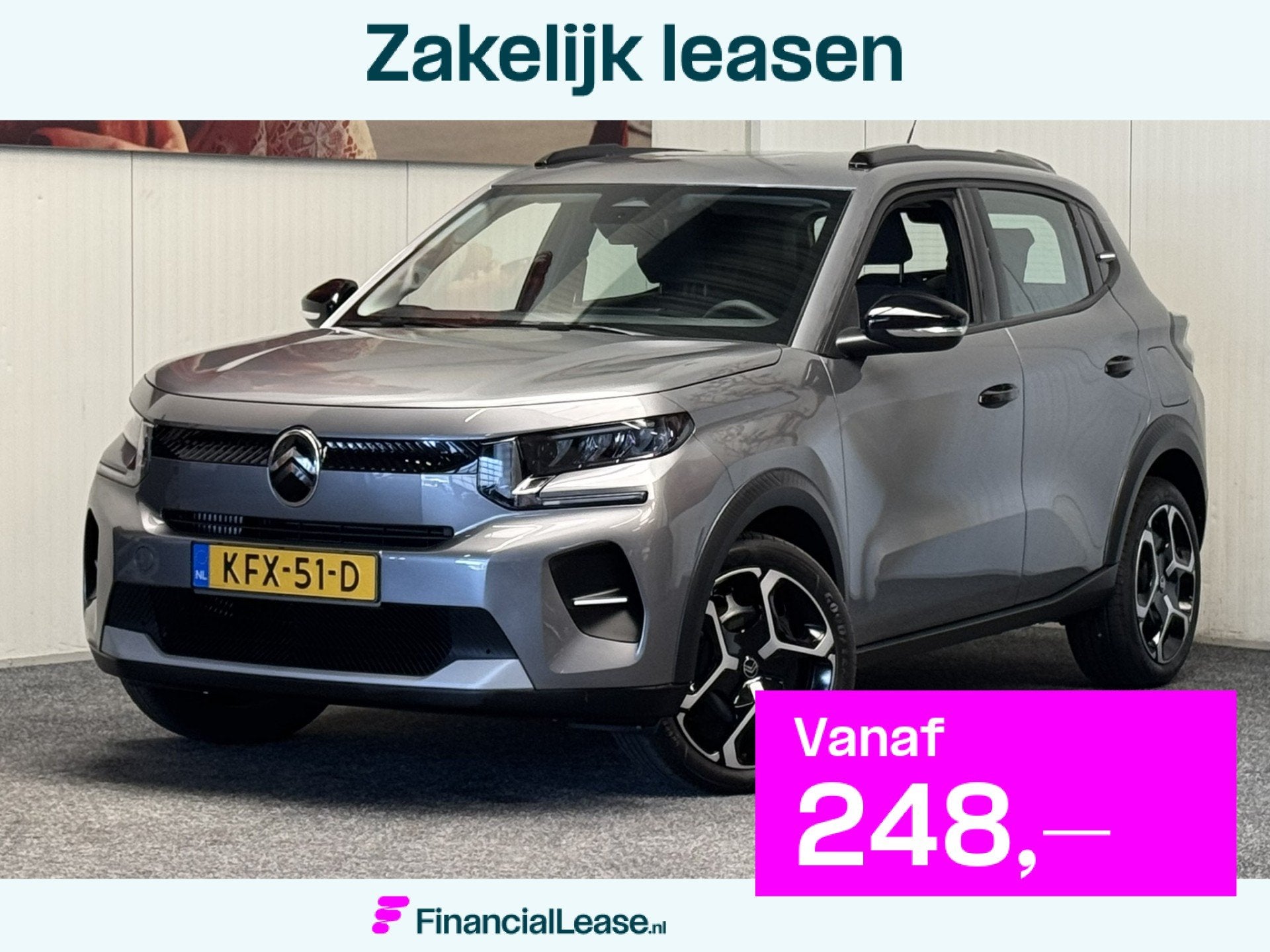 Citroën C3 1.2 TURBO PLUS 100PK NIEUW MODEL 2025 50 STUKS O, Voorwielaandrijving, Dealer onderhouden, 1199 cc, Origineel Nederlands