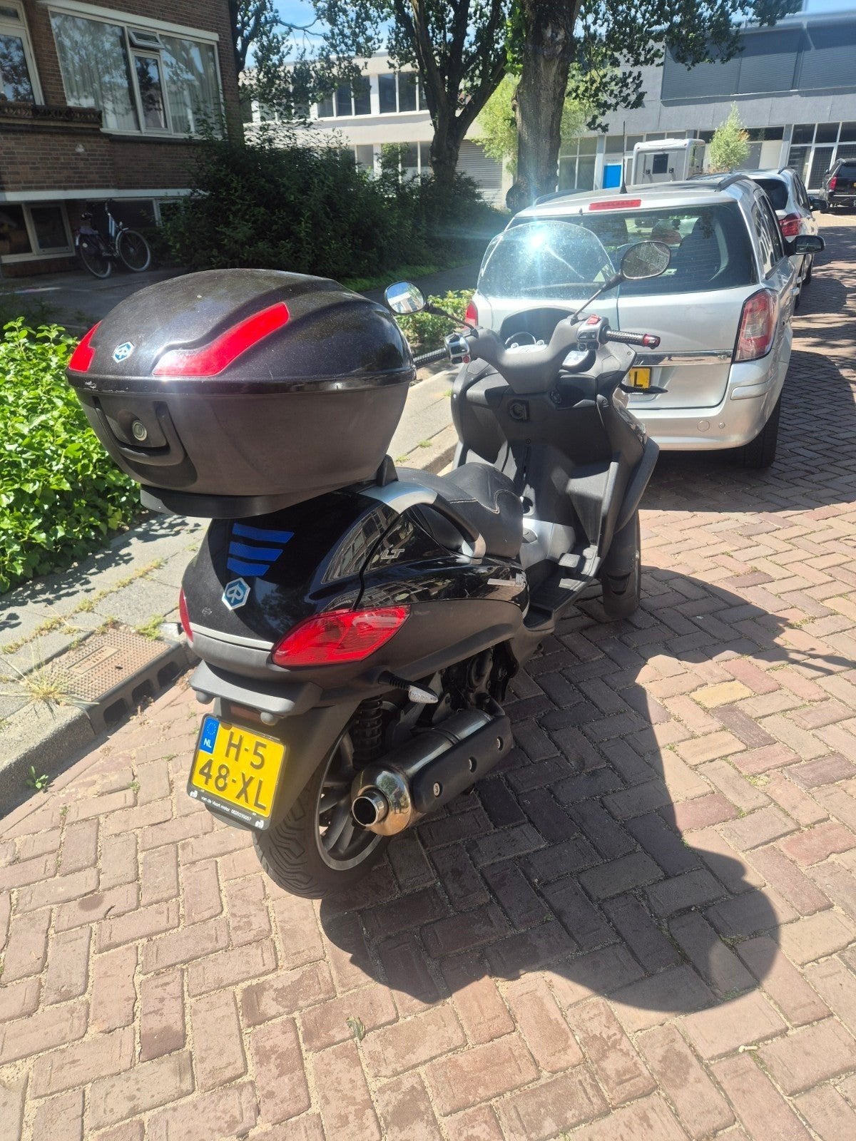 Piaggio MP3 400 LT Motorscooter - Zwart, Fietsen en Brommers, Ophalen of Verzenden, Gebruikt, Benzine, Piaggio