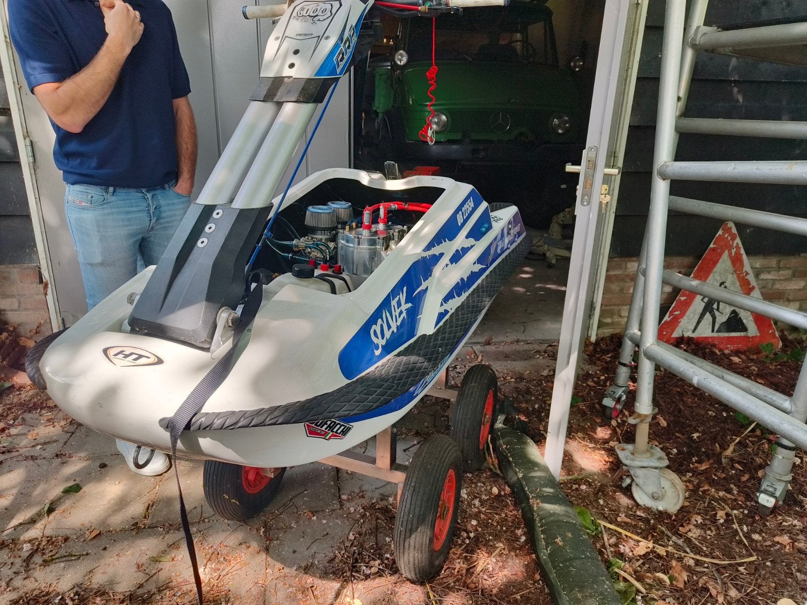 Nieuw opgebouwde Freestyle jetski!, Ophalen, Benzine
