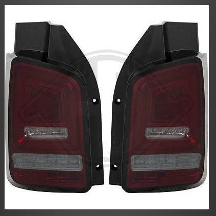 Achterlichten set VW T5 Rookgrijs BJ 2010-2015, Buurserstraat 15 A, 7481 EG,Haaksbergen, Nieuw, Ophalen of Verzenden, Plentycarparts