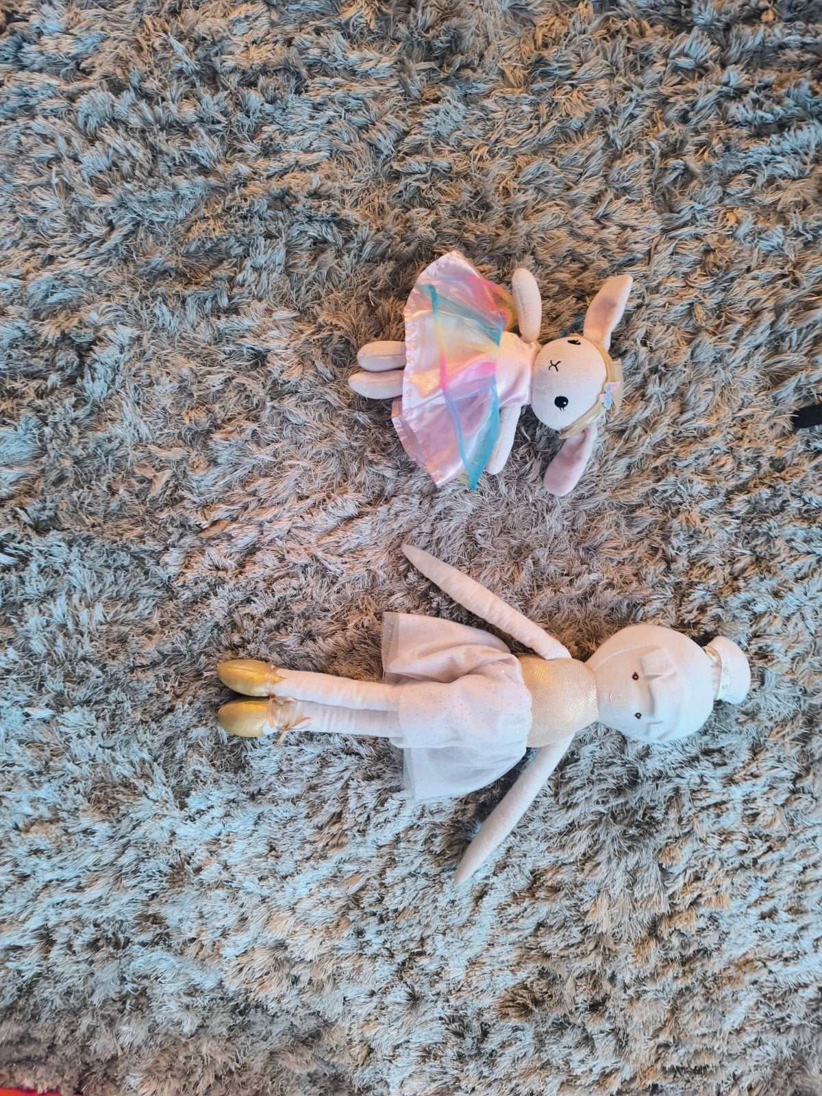 Konijn knuffel met jurkje - H&M en Zeeman, Ophalen of Verzenden