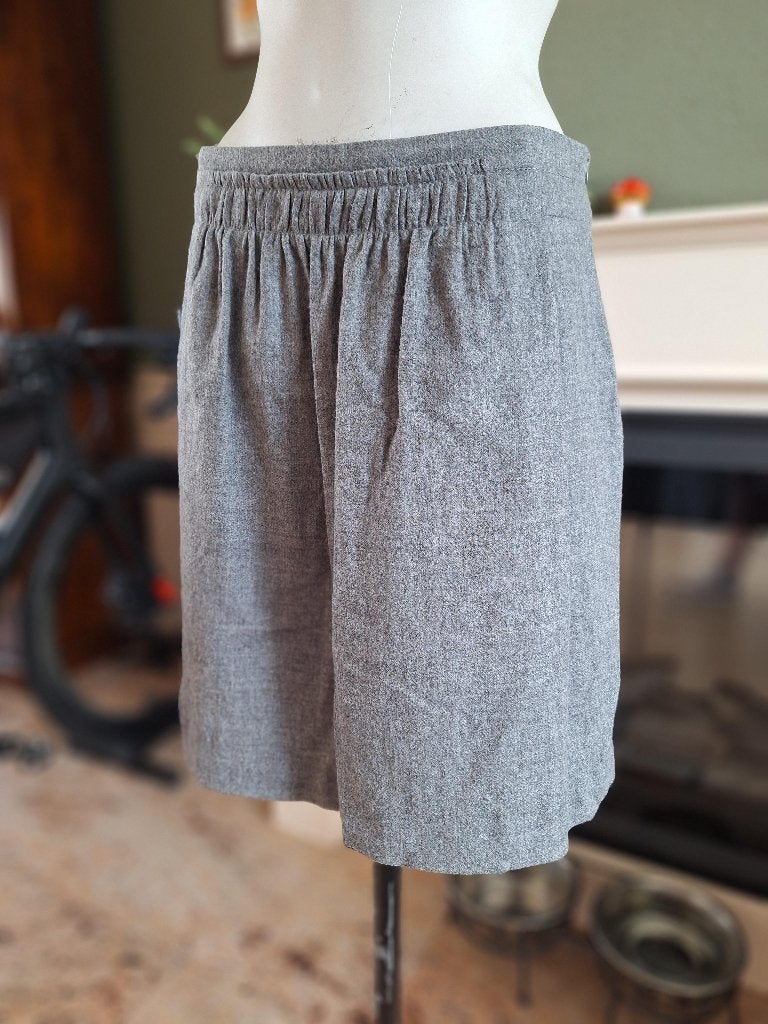 Bogner grijze wollen gevoerde rok M 38, Maat 38/40 (M), Verzenden, Bogner, Zo goed als nieuw