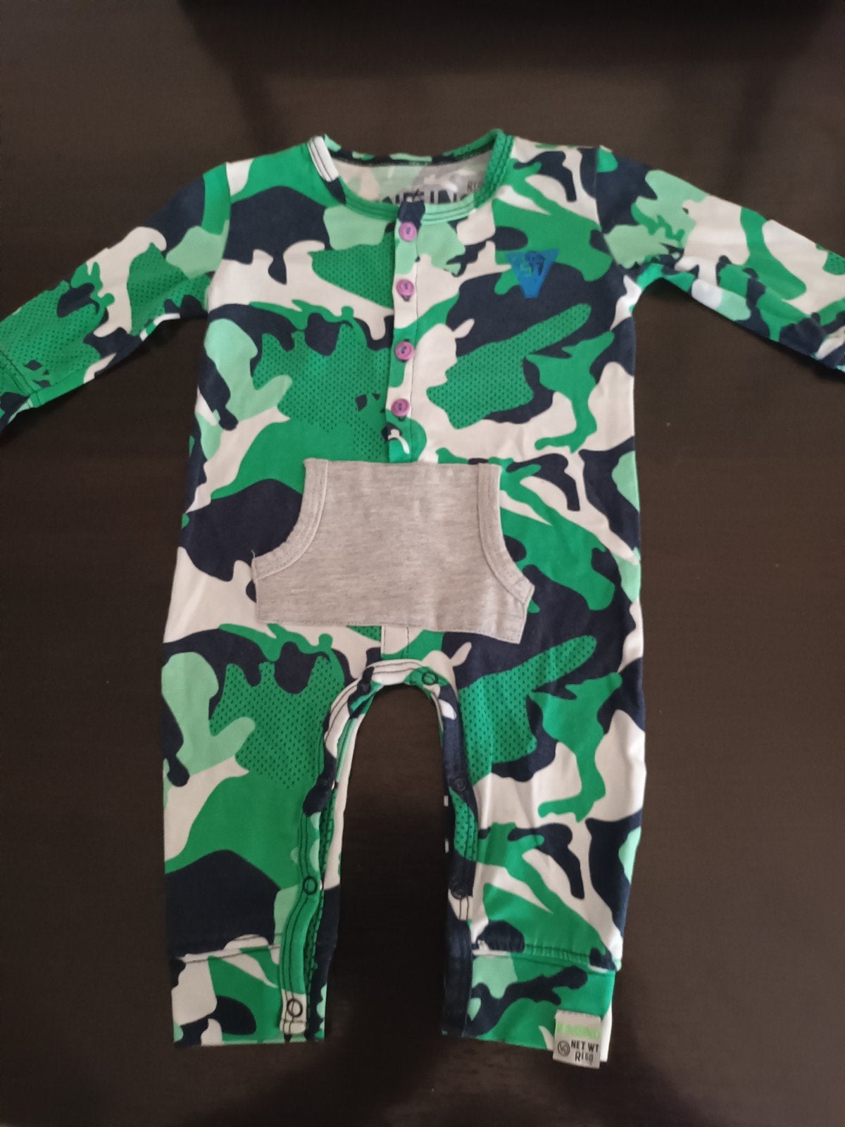 Vingino Camouflage Romper Maat 62, Gebruikt, Jongetje of Meisje, Ophalen of Verzenden, Vingino