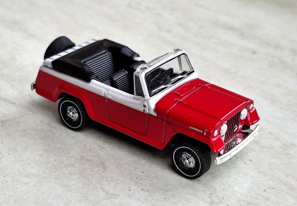 1967 Jeep Jeepster van Greenlight 1/64, Ophalen of Verzenden, Nieuw, Auto