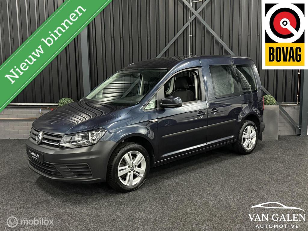 Volkswagen Caddy Combi 1.0 TSI Airco|Bleutooth|Cruise|APK, Auto's, Voorwielaandrijving, 12 maanden, Gebruikt, Blauw