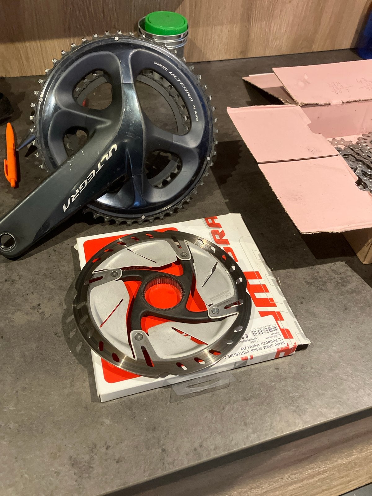 Shimano Ultegra R8000 Groepset - Compleet en Zo Goed als Nie, Fietsen en Brommers, Fietsonderdelen, Ophalen, Overige typen, Zo goed als nieuw