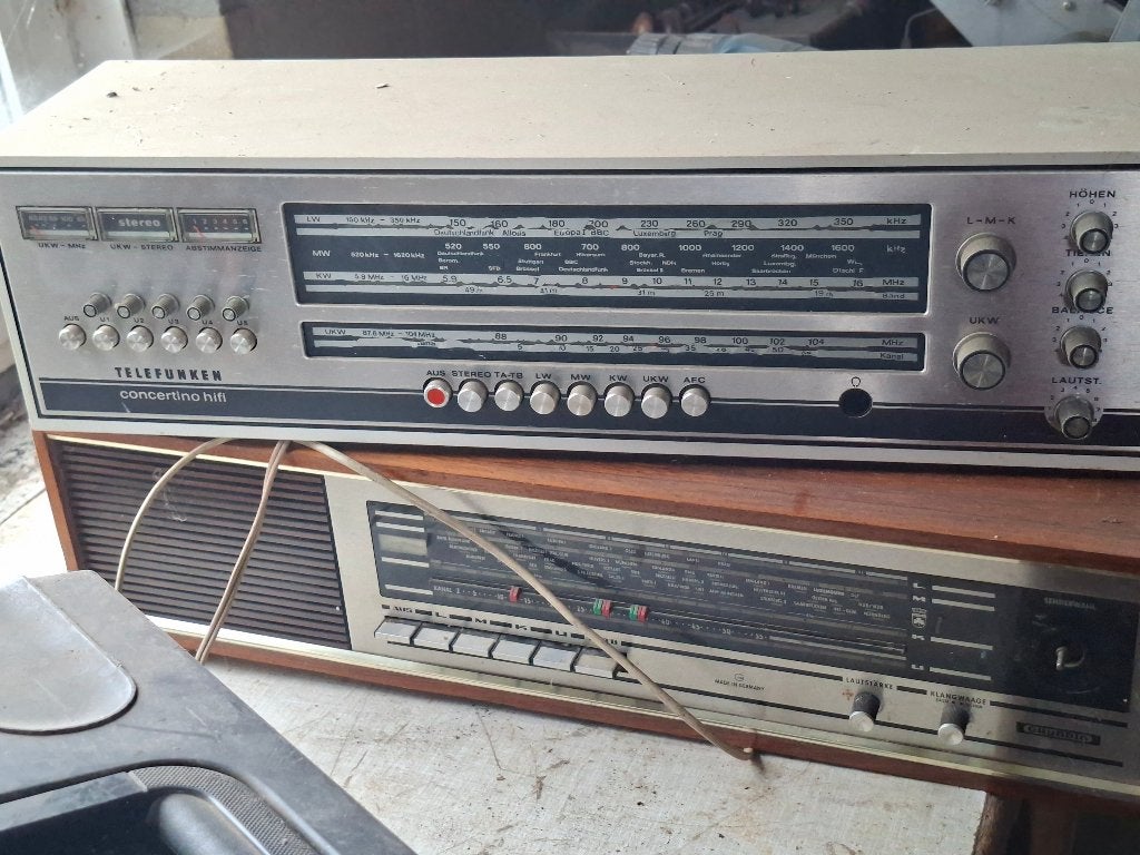 Telefunken Concertino Hifi Radio - Vintage Receiver, Ophalen of Verzenden, Gebruikt, Radio