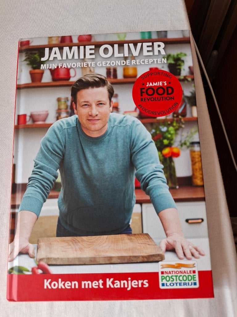 Jamie Oliver, mijn favoriete gezonde recepten, Ophalen of Verzenden, Zo goed als nieuw, Overige gebieden