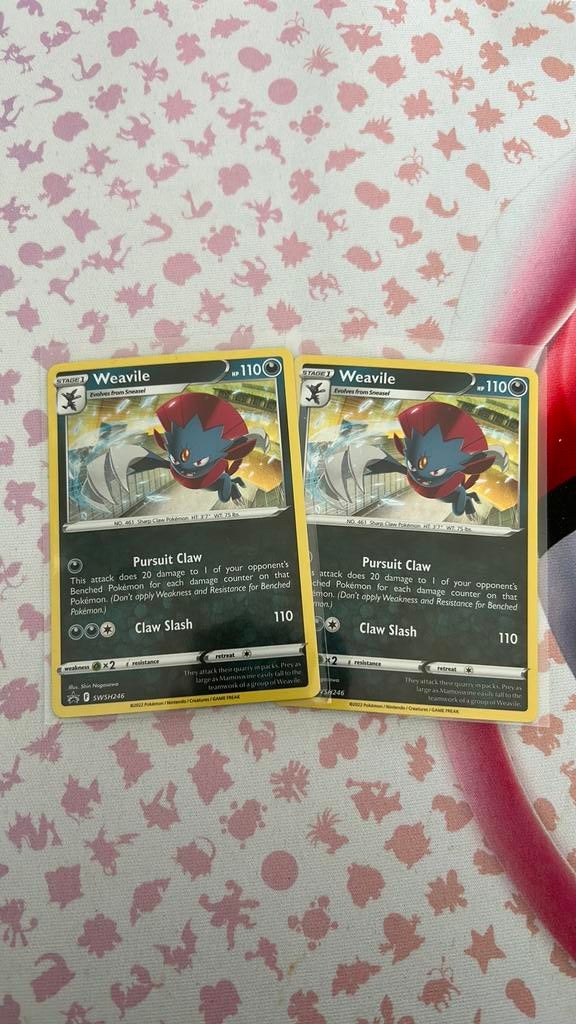 Weavile promo SWSH246, Ophalen of Verzenden, Zo goed als nieuw