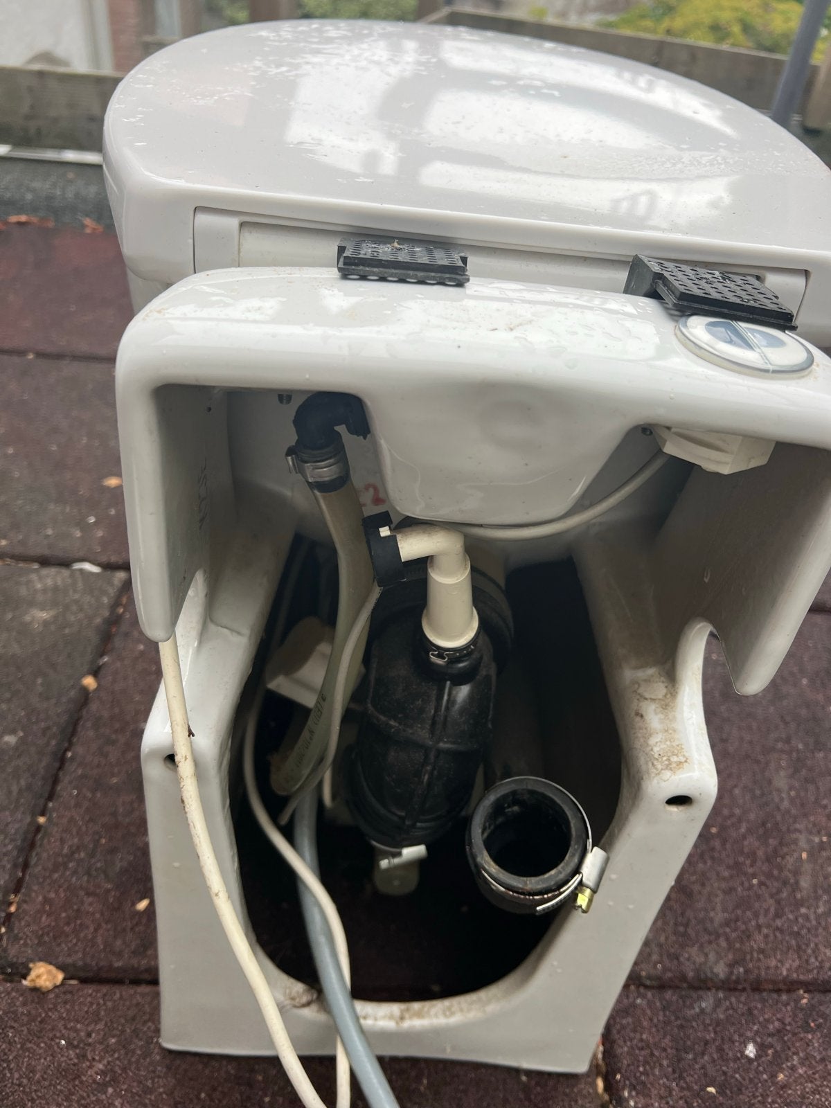 Broyeur / Vermaler toilet)  toilet met ingebouwde vermaler, Ophalen of Verzenden
