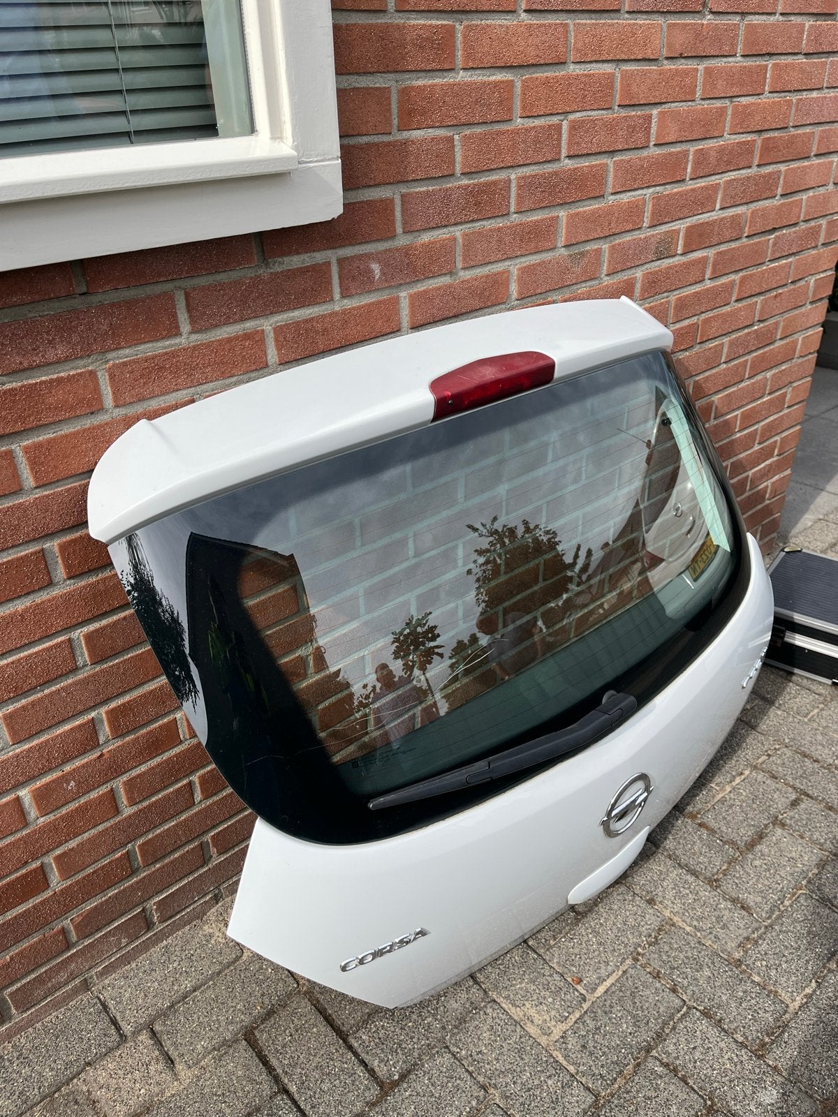 Achterklep Opel Corsa D 2011 - Goede staat met kras, Auto-onderdelen, Ophalen, Gebruikt, Achterklep, Opel