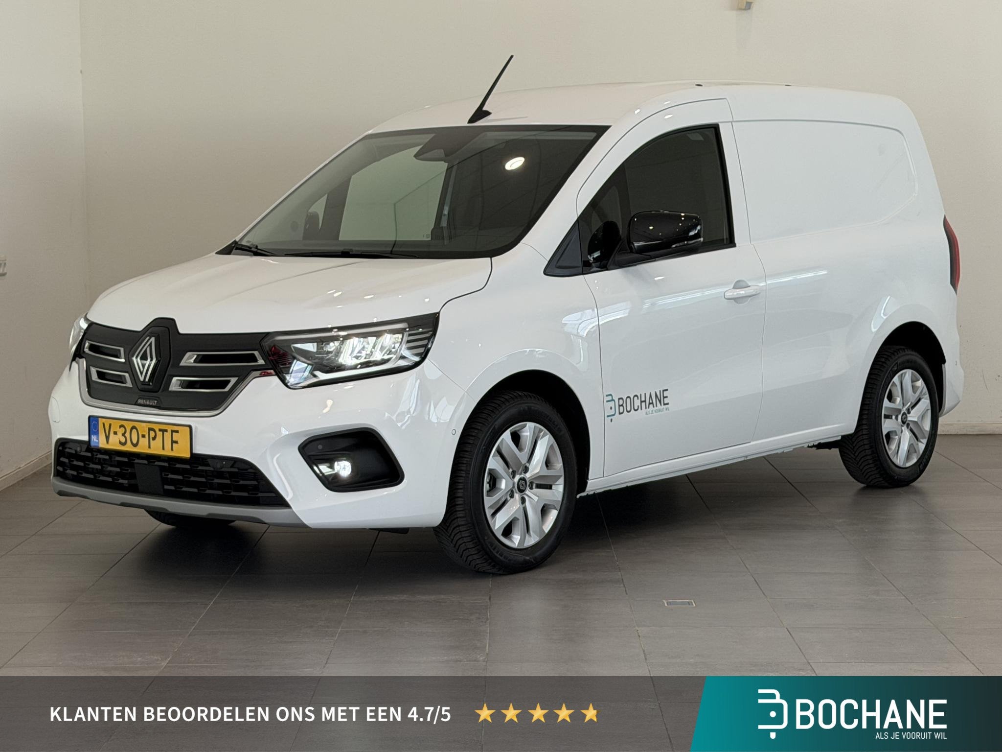 Renault Kangoo E-Tech Extra L1 44 kWh | Demo |, Stof, Gebruikt, Huisgarantie, Met garantie (alle)
