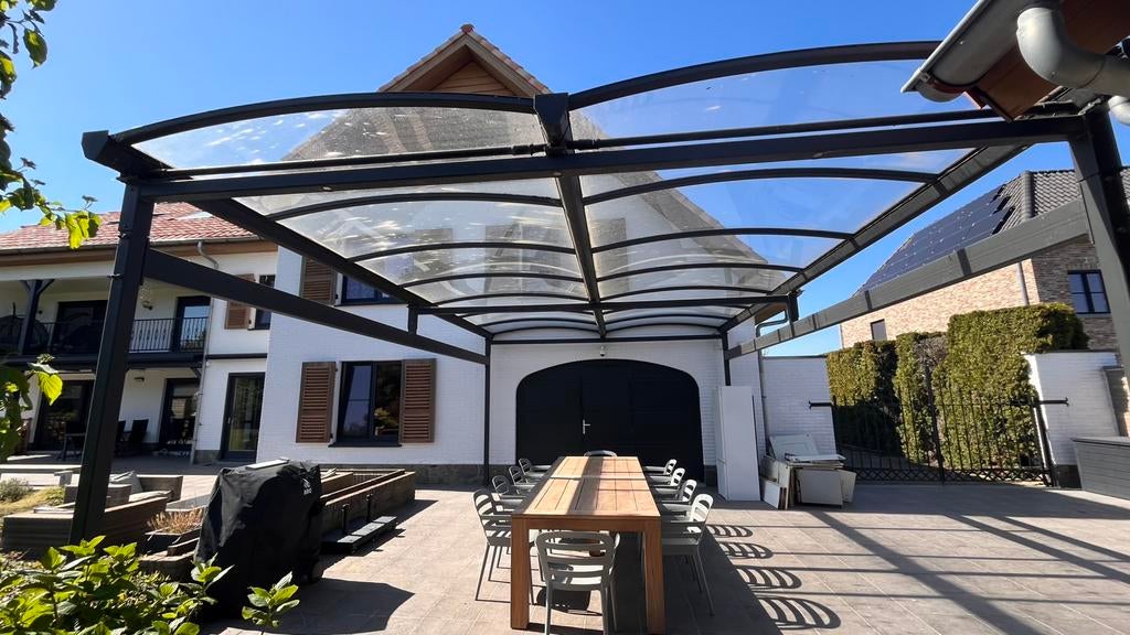 GERESERVEERD Carport overkapping TEAB, Tuin en Terras, Overkappingen, Ophalen, Gebruikt, Carport