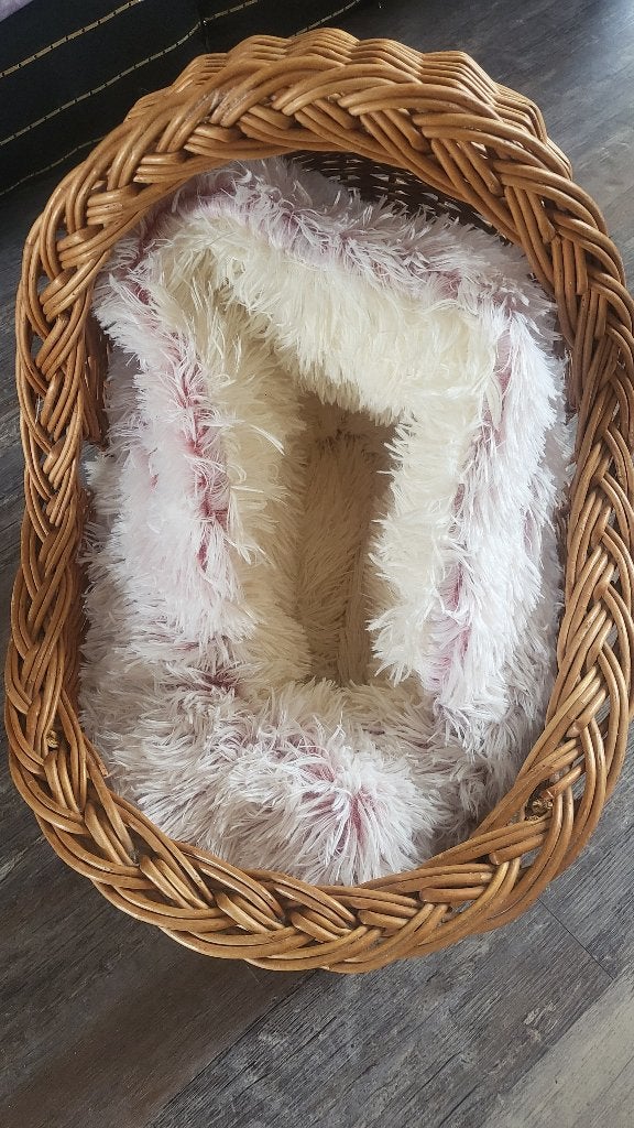 Poezenmand, Dieren en Toebehoren, Kattenmanden, Ophalen of Verzenden, Zo goed als nieuw, Riet