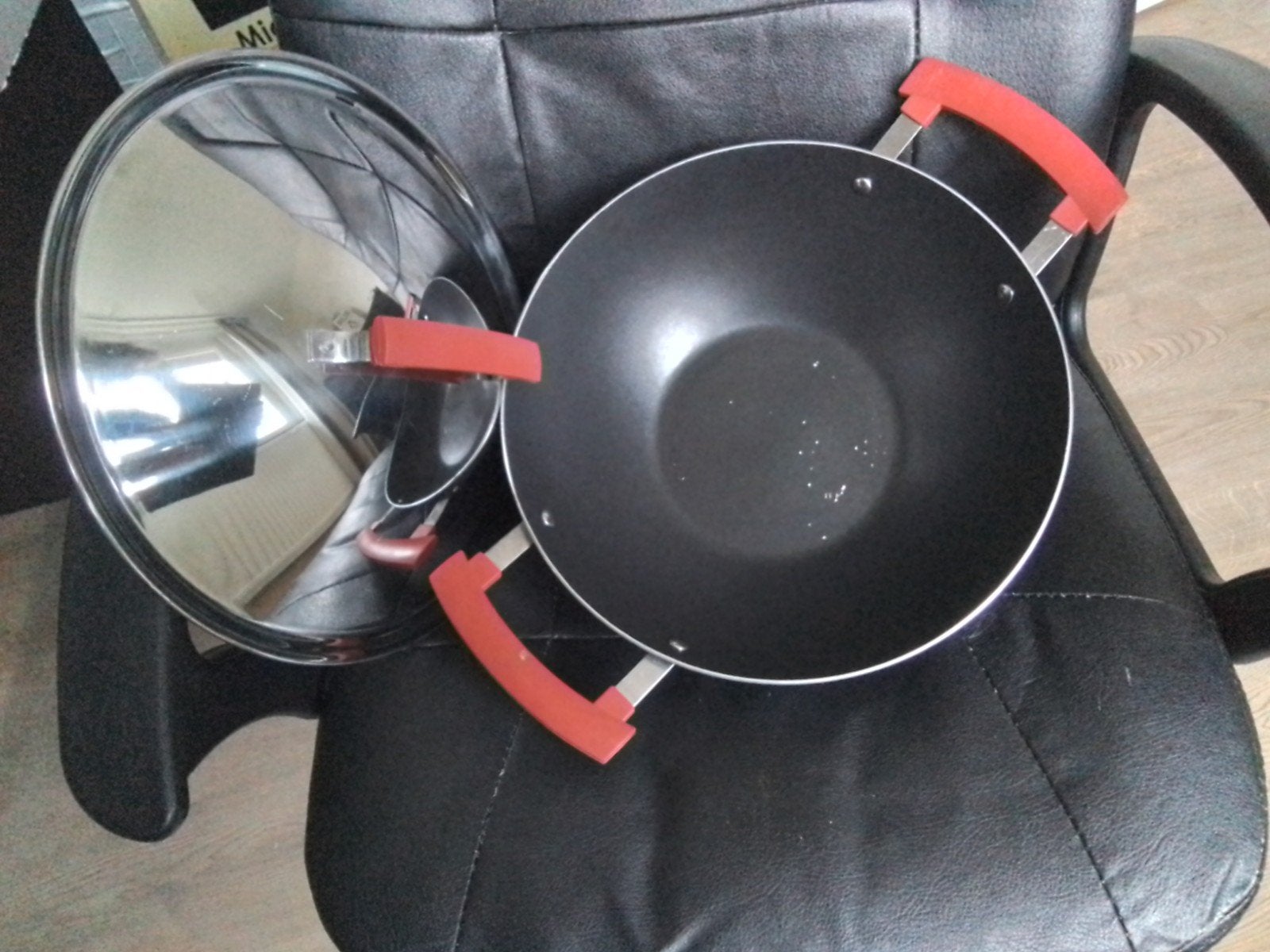 Ikea Identisk Wokpan 32cm, Gebruikt, Ophalen of Verzenden, IKEA, Kookpan