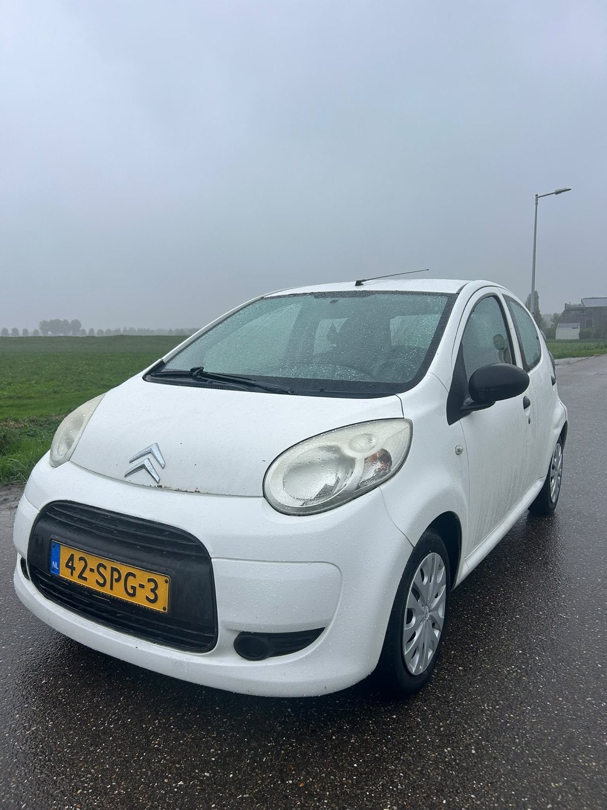 Citroën C1 | 5DRS | 2011 Wit | NAP + airco, Auto's, Voorwielaandrijving, 4 stoelen, C1, Origineel Nederlands