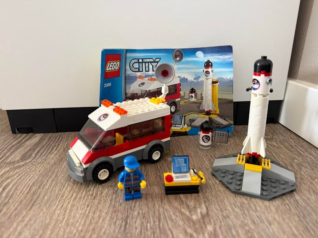 LEGO City 3366 Ruimtevoertuig met raket en minifiguur, Ophalen, Gebruikt, Overige typen