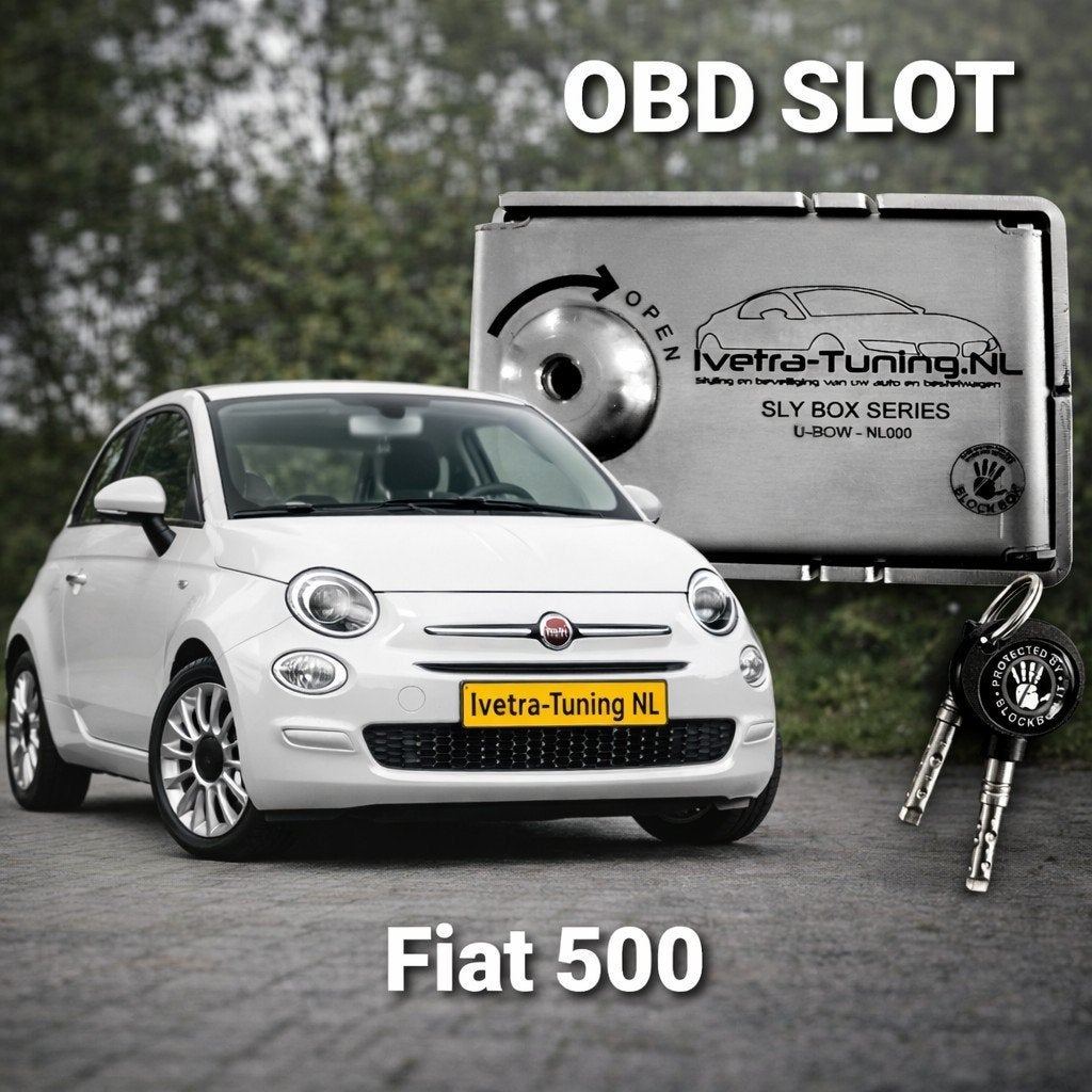 OBD Slot Fiat 500 | OBD Beveiliging, Verzenden, Info@ivetra-tuning.nl | www.ivetra-tuning.nl, Ivetra-Tuning NL, Huissen