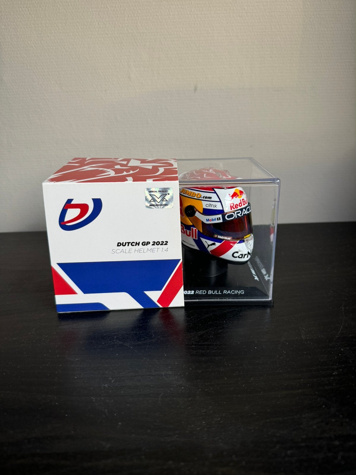 Max verstappen zandvoort helm 2022 1:4, Verzenden, Nieuw, Formule 1