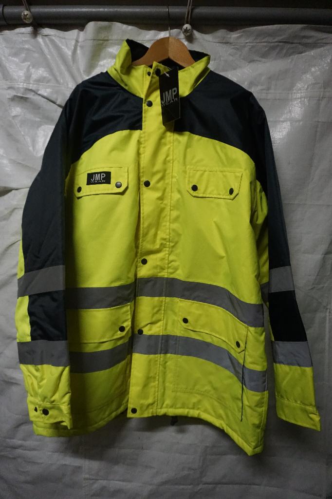 Nieuw! JMP Sirius gewatteerde waterdichte parka werkjas | L, Tuin en Terras, JMP, Heren, JMP, Nieuw