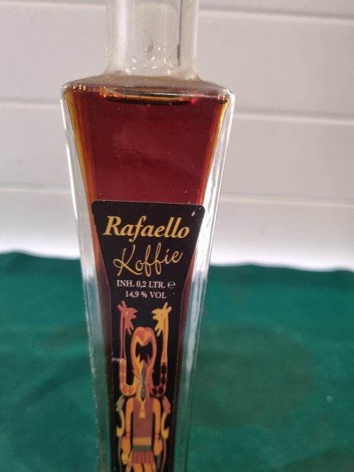 fles rafaello koffie likeur, Ophalen of Verzenden, 'T Olde Gre-j, Info@toldegrej.nl, Endepoelstraat 20f Didam