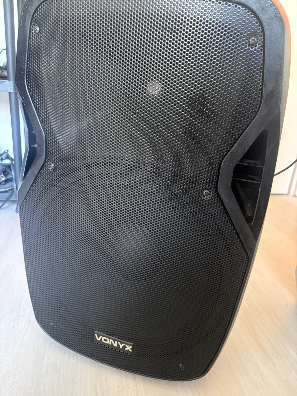 Vonyx AP1500ABT 15" Actieve Speaker met Bluetooth, Gebruikt, Party speaker, Ophalen of Verzenden, Bluetooth