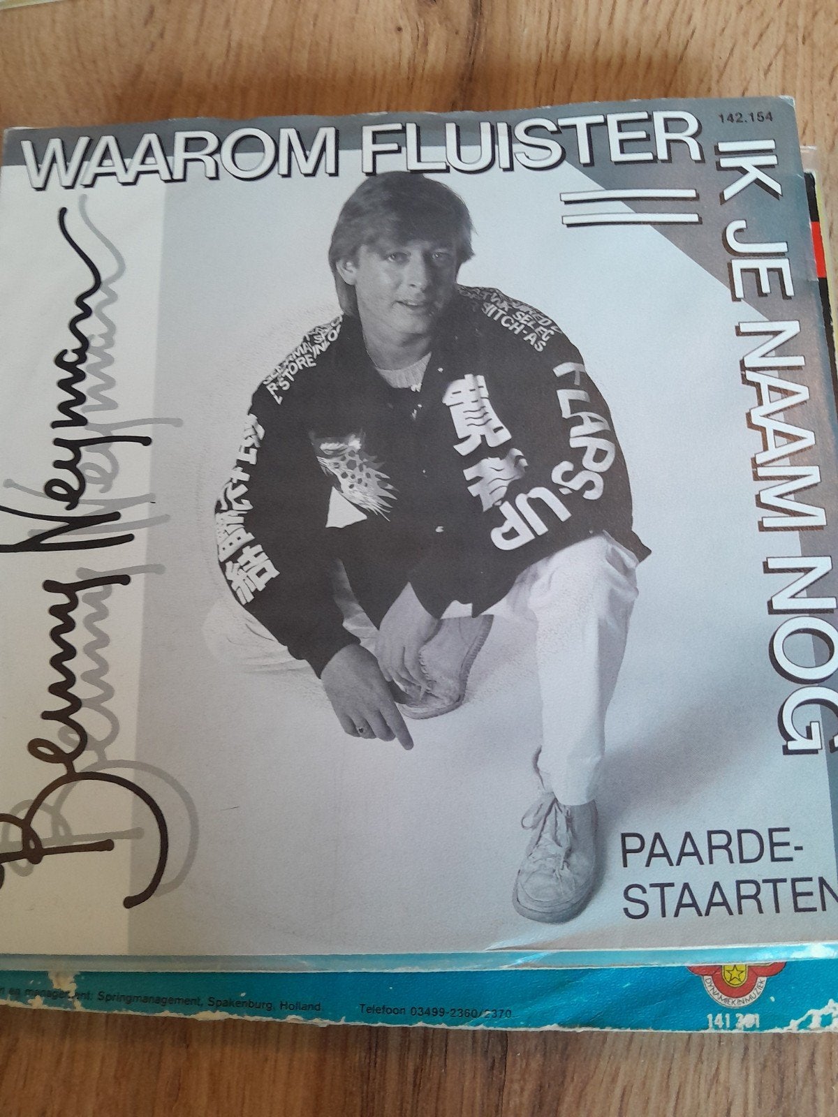 benny neyman 7 inch waarom fluister ik je naam nog, Ophalen of Verzenden, Zo goed als nieuw, Nederlandstalig