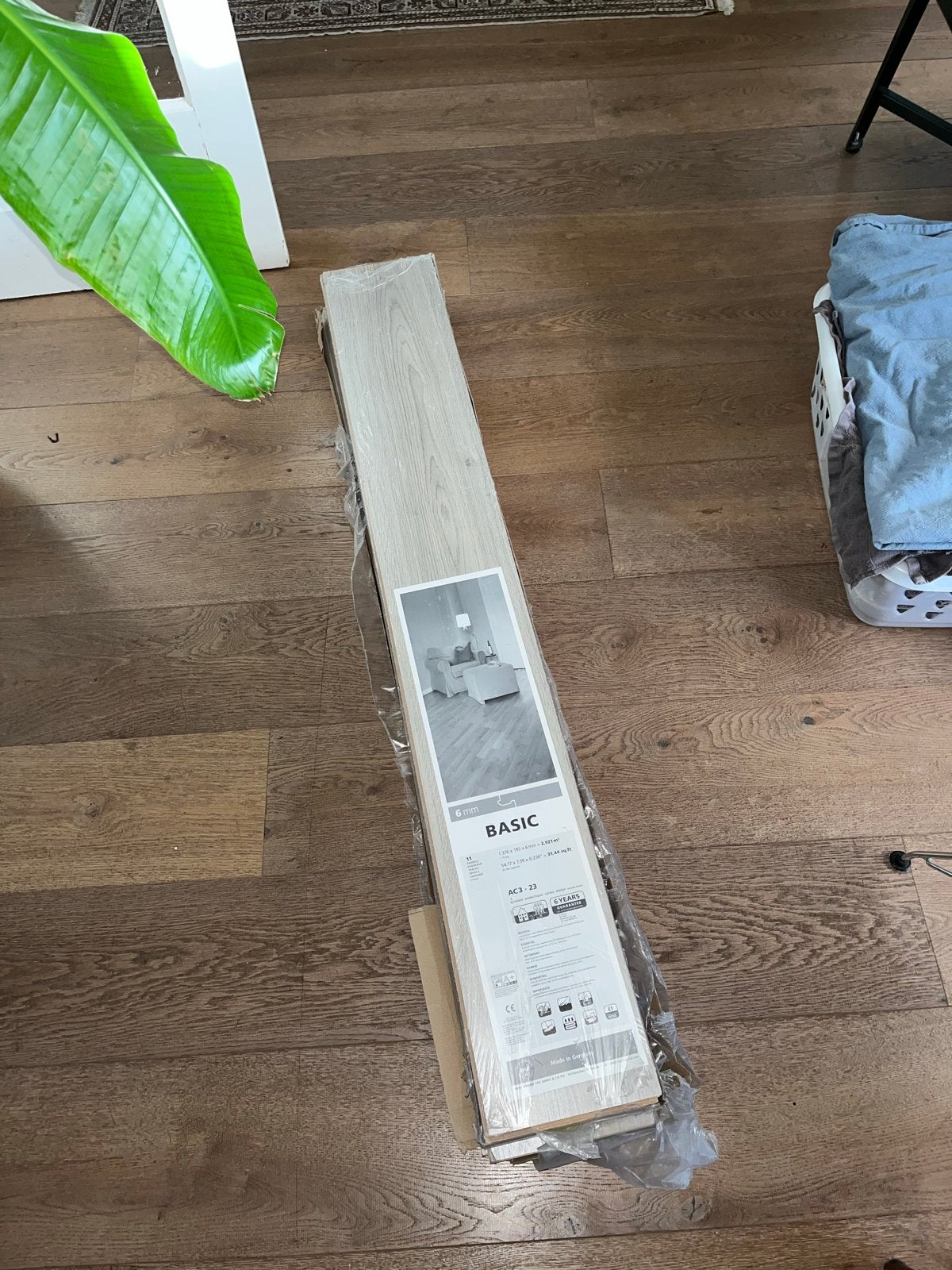 Laminaat licht eiken, 2x 2.921 m², Ophalen, Nieuw, Minder dan 5 m², 10 tot 30 cm