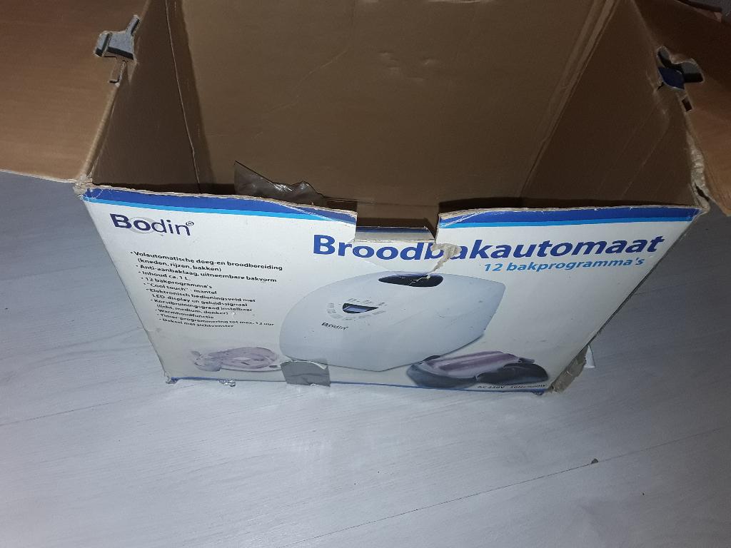 Brood bakmachine, Witgoed en Apparatuur, Broodbakmachines, Ophalen, Nieuw, Met timer