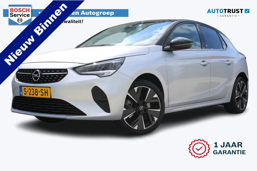 Opel Corsa Level 3 50 kWh | Incl. 12 maanden ga € 17.950,0, 136 pk, Gebruikt, Leder en Stof, Origineel Nederlands