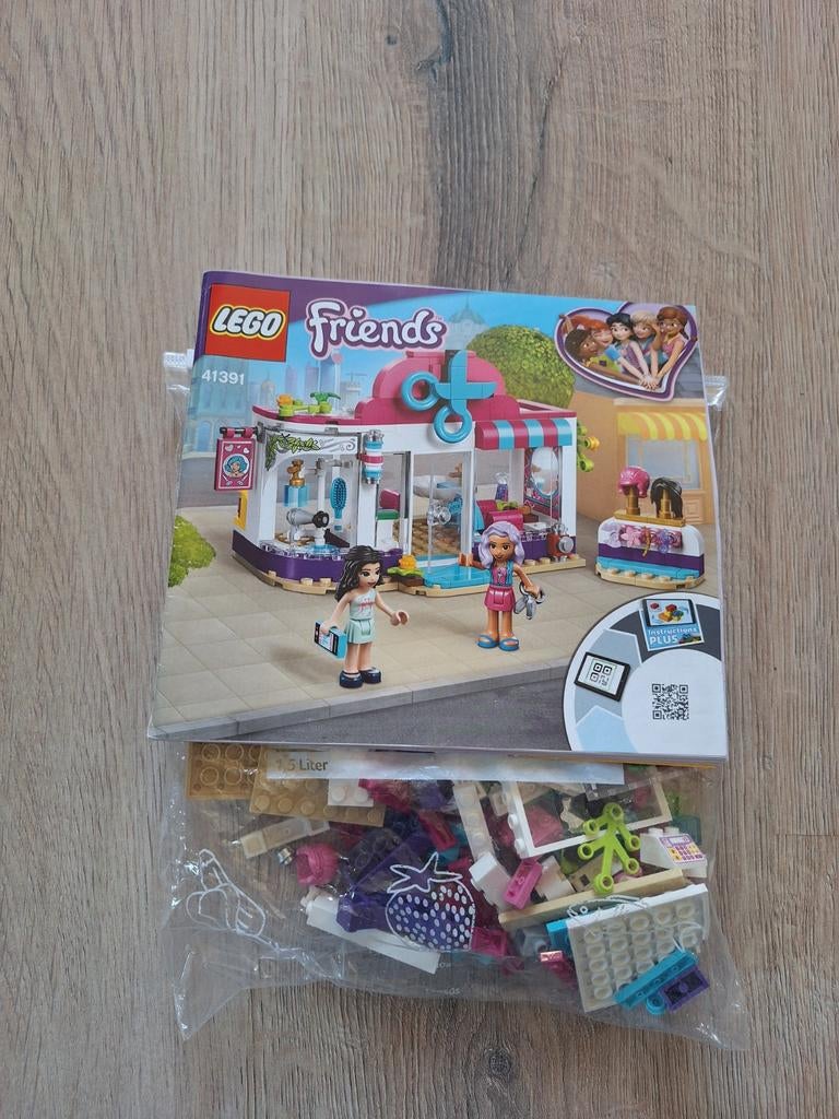 Lego Friends Kapsalon 41391, Ophalen of Verzenden, Zo goed als nieuw