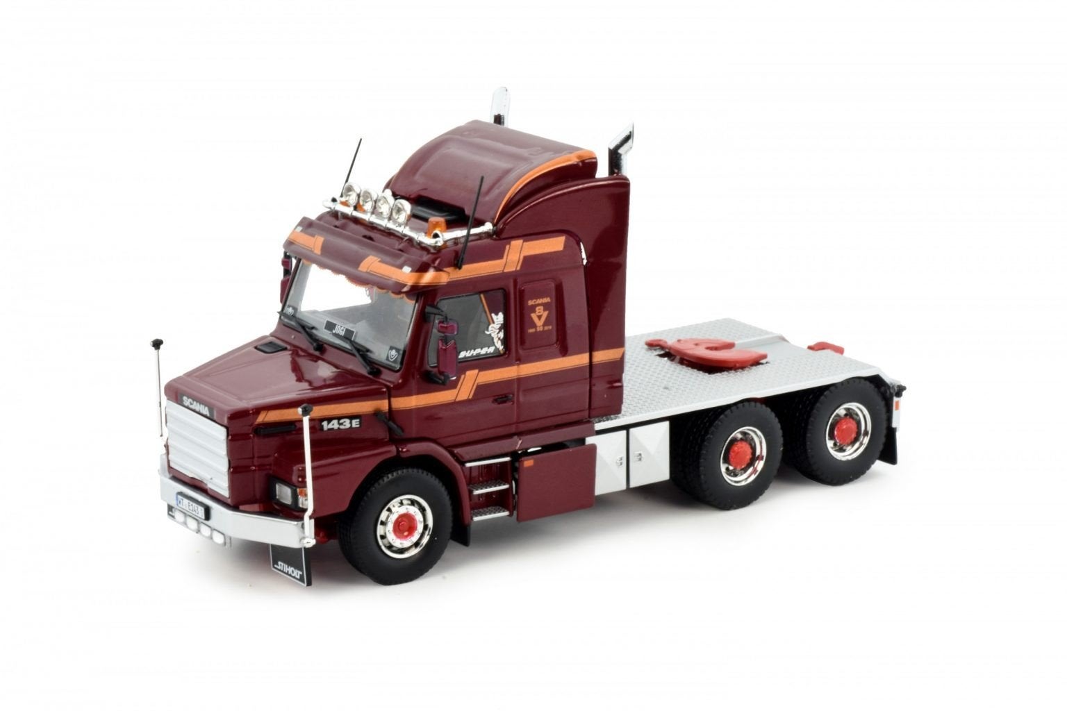 Scania Torpedo 143 64 Wassmer 1:50, Hobby en Vrije tijd, Modelauto's | 1:50, Ophalen of Verzenden, Nieuw, Bus of Vrachtwagen, Tekno