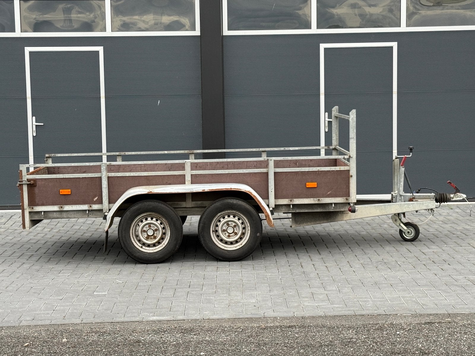 Tandemasser VERDONK 300x130cm, Auto diversen, Aanhangers en Bagagewagens, Ophalen, Gebruikt