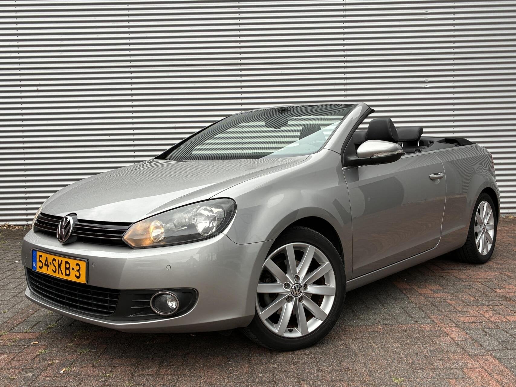 Volkswagen Golf 1.2 TSI Cabrio Cruise Navi NL Auto Pdc 2011, Voorwielaandrijving, Euro 5, Stof, Zwart