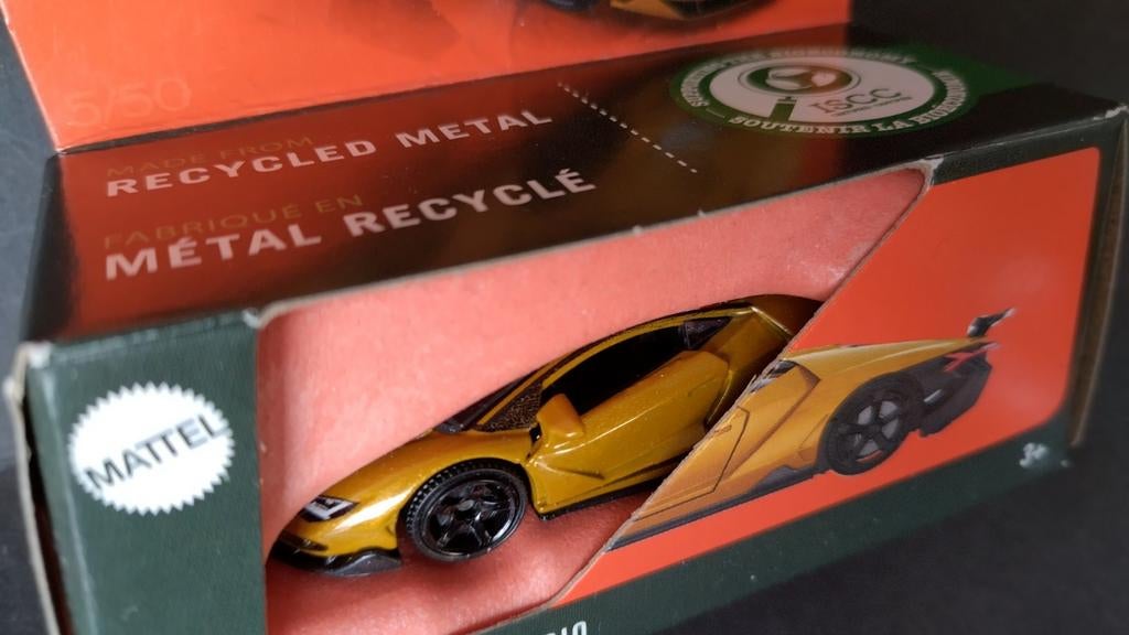 Lamborghini Centenario 1:64 3inch Matchbox Moving parts Pol, Auto, Verzenden, Nieuw, Matchbox@mattel.com