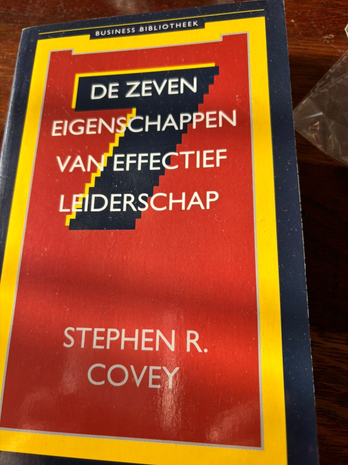 DE ZEVEN EIGENSCHAPPEN VAN EFFECTIEF LEIDERSCHAP S. COVEY, Ophalen of Verzenden, Zo goed als nieuw