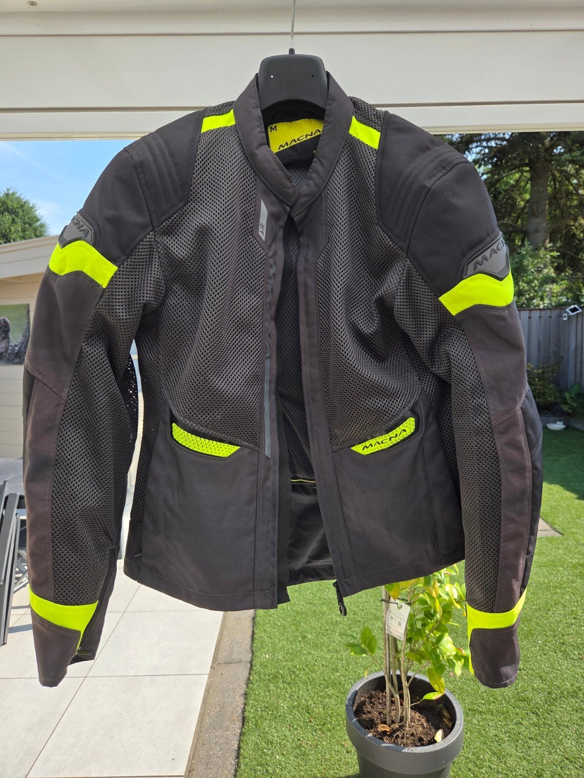 Doorwaai jas Macna EU50, Motoren, Kleding | Motorkleding, Jas | textiel, Ophalen of Verzenden, Dames, Tweedehands