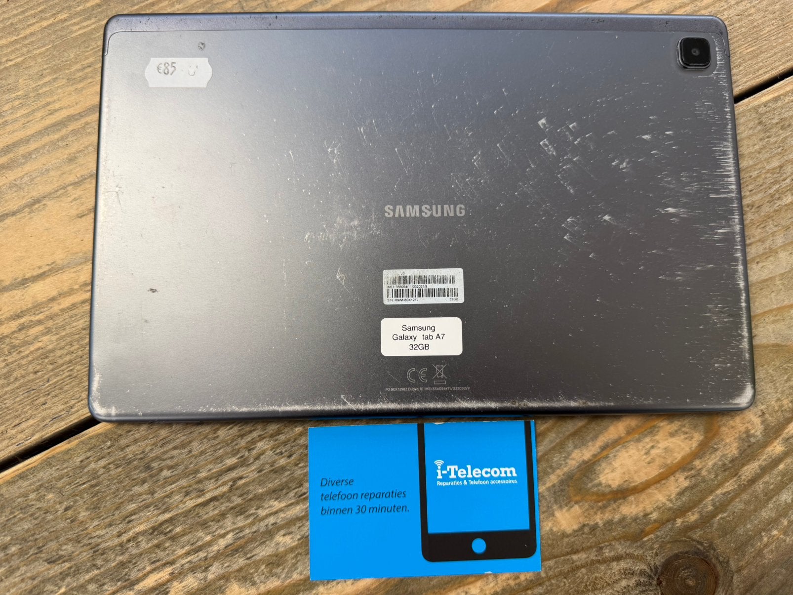 Samsung galaxy Tab A7 gray 32 GB SM-T500, Computers en Software, Android Tablets, Zo goed als nieuw, 10 inch, 32 GB, Ophalen of Verzenden