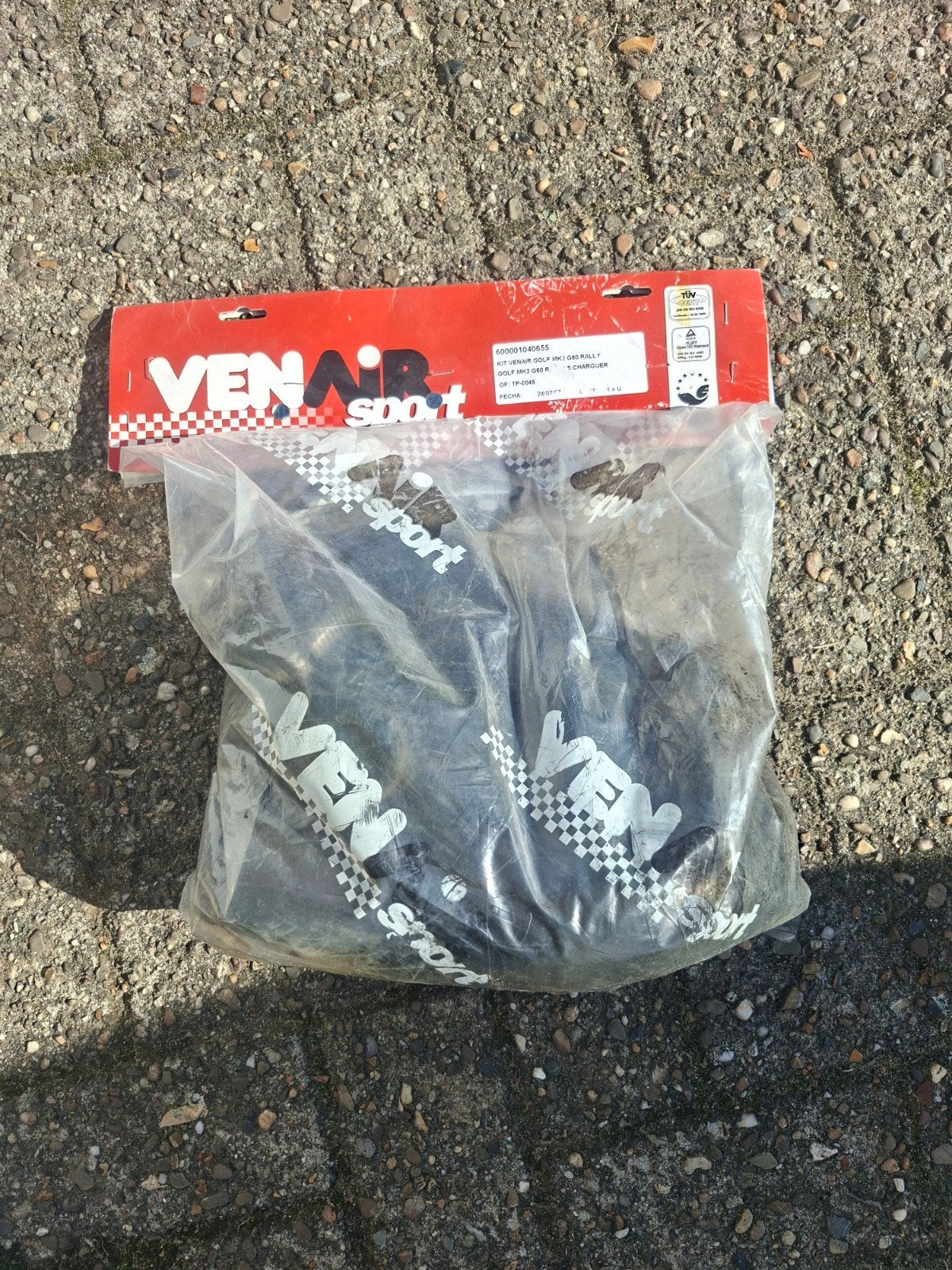 Nieuwe Venair ladeluft slangenset Vw golf g60 rallye PG 1H, Ophalen of Verzenden