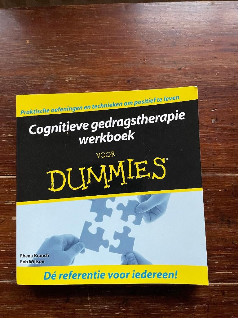 R Branch Cognitieve gedragstherapie werkboek voor dummies, Rhena Branch, Klinische psychologie, Nieuw, Ophalen of Verzenden