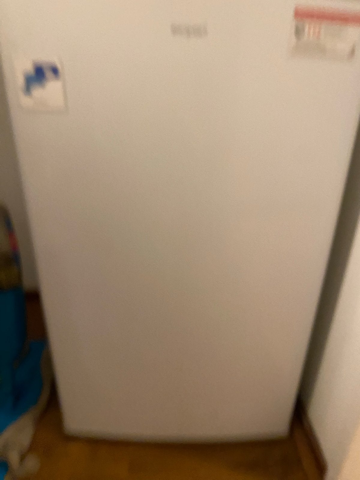 Fridge with freezer, 85 tot 120 cm, Gebruikt, 75 tot 100 liter, Ophalen of Verzenden